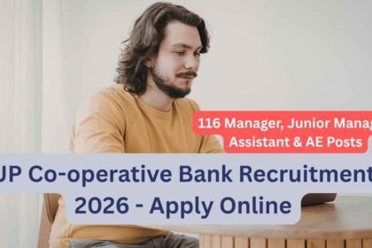 UP Co-operative Bank Bharti 2026: Manager, Junior Manager & Assistant Jobs Notification