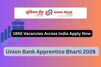 Union Bank Apprentice Recruitment 2026 – Apply Online for 1865 Posts